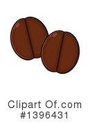 Coffee Bean Clipart #1396431 by Hit Toon