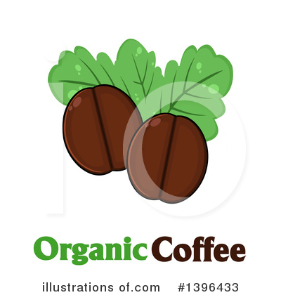 Coffee Bean Clipart #1396433 by Hit Toon