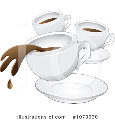 Royalty-Free (RF) Coffee Clipart Illustration by cidepix - Stock Sample #1070930