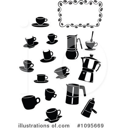 Royalty-Free (RF) Coffee Clipart Illustration by Frisko - Stock Sample #1095669