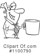 Coffee Clipart #1100790 by toonaday