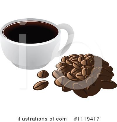 Coffee Clipart #1119417 by Leo Blanchette