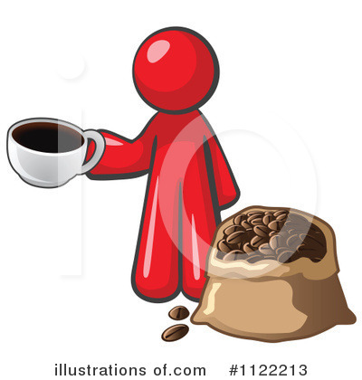 Red Design Mascot Clipart #1122213 by Leo Blanchette