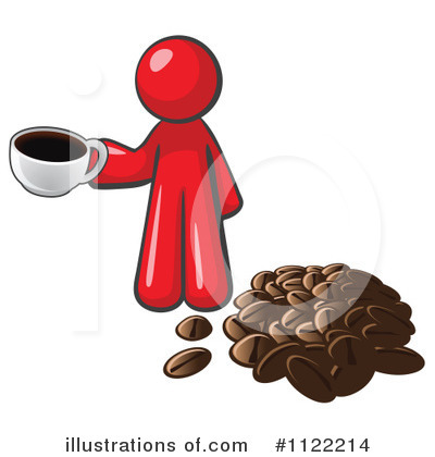 Red Design Mascot Clipart #1122214 by Leo Blanchette