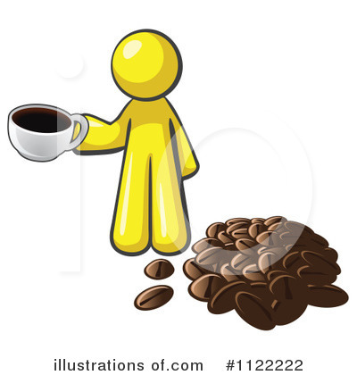 Royalty-Free (RF) Coffee Clipart Illustration by Leo Blanchette - Stock Sample #1122222
