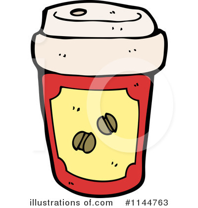Royalty-Free (RF) Coffee Clipart Illustration by lineartestpilot - Stock Sample #1144763