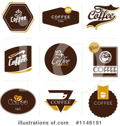 Royalty-Free (RF) Coffee Clipart Illustration by elena - Stock Sample #1146191