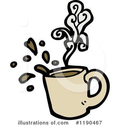 Royalty-Free (RF) Coffee Clipart Illustration by lineartestpilot - Stock Sample #1190467
