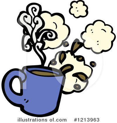 Royalty-Free (RF) Coffee Clipart Illustration by lineartestpilot - Stock Sample #1213963