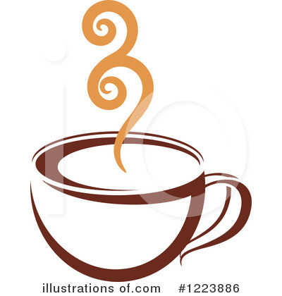 Royalty-Free (RF) Coffee Clipart Illustration by Vector Tradition SM - Stock Sample #1223886