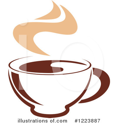 Royalty-Free (RF) Coffee Clipart Illustration by Vector Tradition SM - Stock Sample #1223887