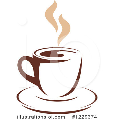 Royalty-Free (RF) Coffee Clipart Illustration by Vector Tradition SM - Stock Sample #1229374