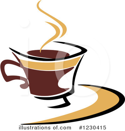 Royalty-Free (RF) Coffee Clipart Illustration by Vector Tradition SM - Stock Sample #1230415