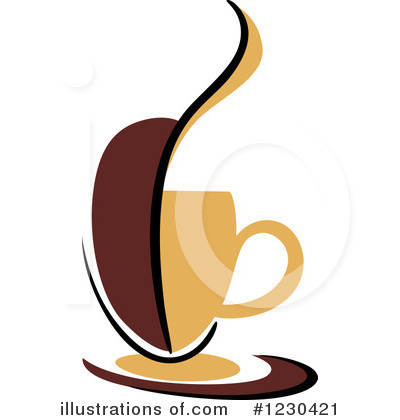 Royalty-Free (RF) Coffee Clipart Illustration by Vector Tradition SM - Stock Sample #1230421