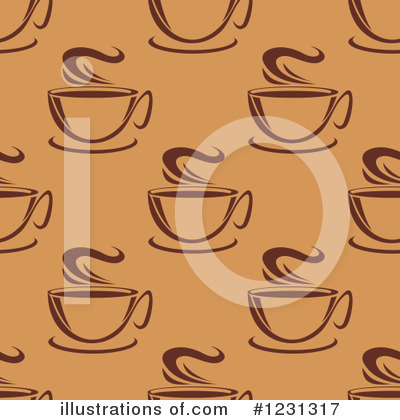 Royalty-Free (RF) Coffee Clipart Illustration by Vector Tradition SM - Stock Sample #1231317