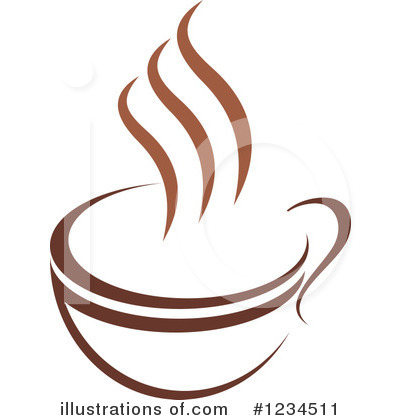 Royalty-Free (RF) Coffee Clipart Illustration by Vector Tradition SM - Stock Sample #1234511