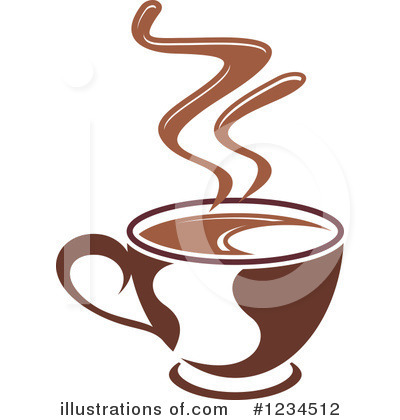 Royalty-Free (RF) Coffee Clipart Illustration by Vector Tradition SM - Stock Sample #1234512