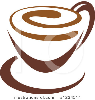 Royalty-Free (RF) Coffee Clipart Illustration by Vector Tradition SM - Stock Sample #1234514