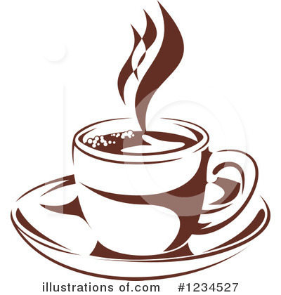 Royalty-Free (RF) Coffee Clipart Illustration by Vector Tradition SM - Stock Sample #1234527