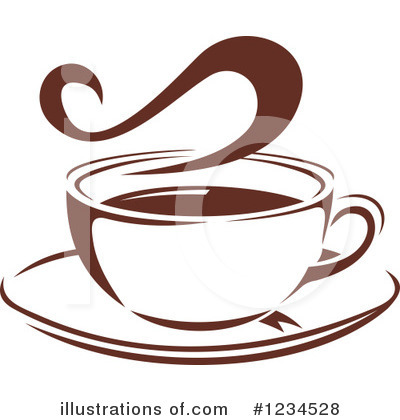 Royalty-Free (RF) Coffee Clipart Illustration by Vector Tradition SM - Stock Sample #1234528
