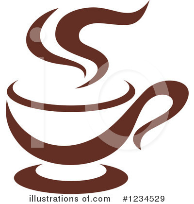 Royalty-Free (RF) Coffee Clipart Illustration by Vector Tradition SM - Stock Sample #1234529