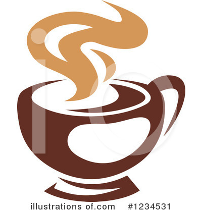 Royalty-Free (RF) Coffee Clipart Illustration by Vector Tradition SM - Stock Sample #1234531