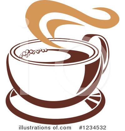Royalty-Free (RF) Coffee Clipart Illustration by Vector Tradition SM - Stock Sample #1234532
