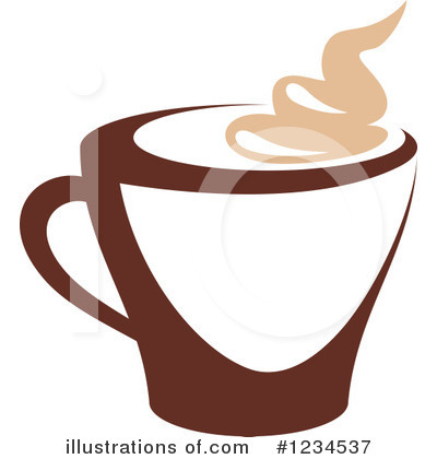 Royalty-Free (RF) Coffee Clipart Illustration by Vector Tradition SM - Stock Sample #1234537