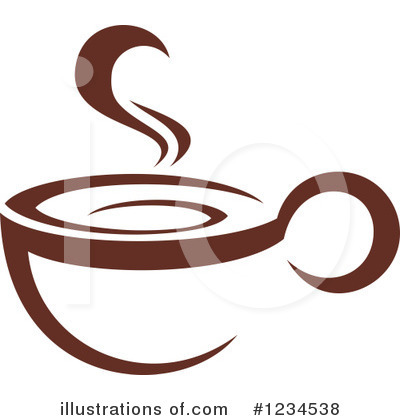 Royalty-Free (RF) Coffee Clipart Illustration by Vector Tradition SM - Stock Sample #1234538
