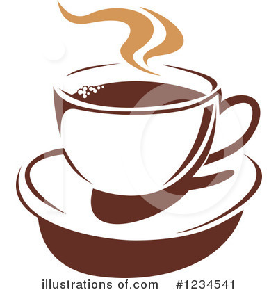 Royalty-Free (RF) Coffee Clipart Illustration by Vector Tradition SM - Stock Sample #1234541