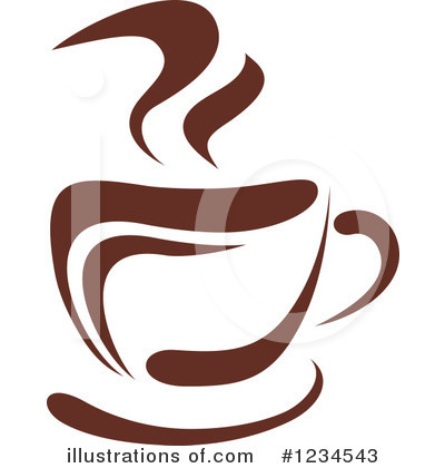 Royalty-Free (RF) Coffee Clipart Illustration by Vector Tradition SM - Stock Sample #1234543