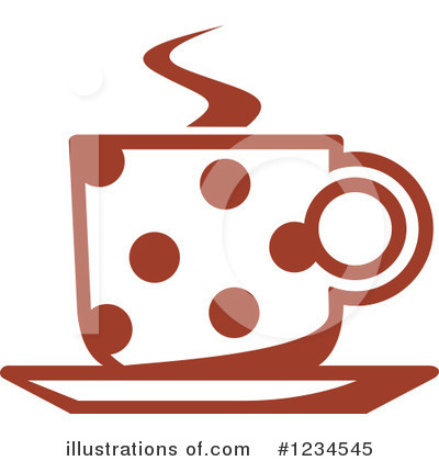 Royalty-Free (RF) Coffee Clipart Illustration by Vector Tradition SM - Stock Sample #1234545