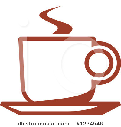 Royalty-Free (RF) Coffee Clipart Illustration by Vector Tradition SM - Stock Sample #1234546