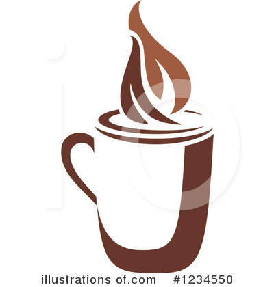 Royalty-Free (RF) Coffee Clipart Illustration by Vector Tradition SM - Stock Sample #1234550