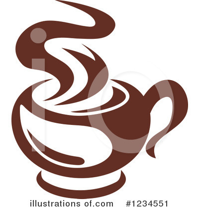 Royalty-Free (RF) Coffee Clipart Illustration by Vector Tradition SM - Stock Sample #1234551