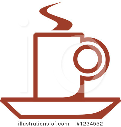 Royalty-Free (RF) Coffee Clipart Illustration by Vector Tradition SM - Stock Sample #1234552