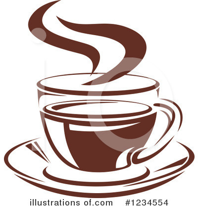 Royalty-Free (RF) Coffee Clipart Illustration by Vector Tradition SM - Stock Sample #1234554