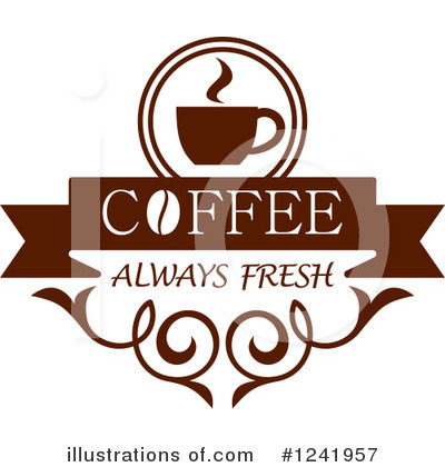 Royalty-Free (RF) Coffee Clipart Illustration by Vector Tradition SM - Stock Sample #1241957