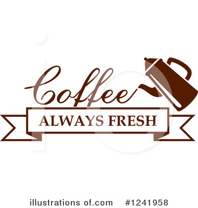 Royalty-Free (RF) Coffee Clipart Illustration by Vector Tradition SM - Stock Sample #1241958