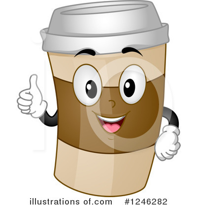 Royalty-Free (RF) Coffee Clipart Illustration by BNP Design Studio - Stock Sample #1246282