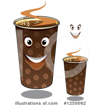 Royalty-Free (RF) Coffee Clipart Illustration by Vector Tradition SM - Stock Sample #1250062