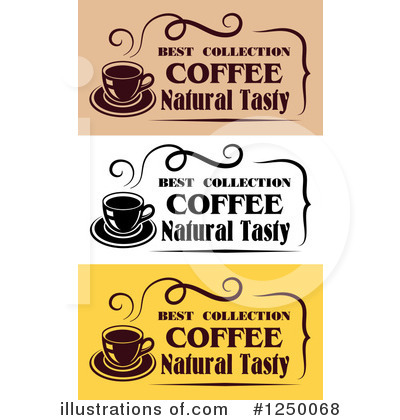 Royalty-Free (RF) Coffee Clipart Illustration by Vector Tradition SM - Stock Sample #1250068