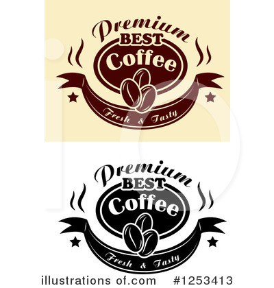 Royalty-Free (RF) Coffee Clipart Illustration by Vector Tradition SM - Stock Sample #1253413