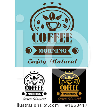 Royalty-Free (RF) Coffee Clipart Illustration by Vector Tradition SM - Stock Sample #1253417
