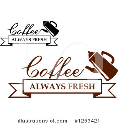Royalty-Free (RF) Coffee Clipart Illustration by Vector Tradition SM - Stock Sample #1253421