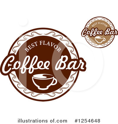 Royalty-Free (RF) Coffee Clipart Illustration by Vector Tradition SM - Stock Sample #1254648