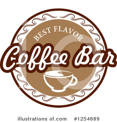 Royalty-Free (RF) Coffee Clipart Illustration by Vector Tradition SM - Stock Sample #1254689