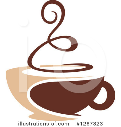 Royalty-Free (RF) Coffee Clipart Illustration by Vector Tradition SM - Stock Sample #1267323