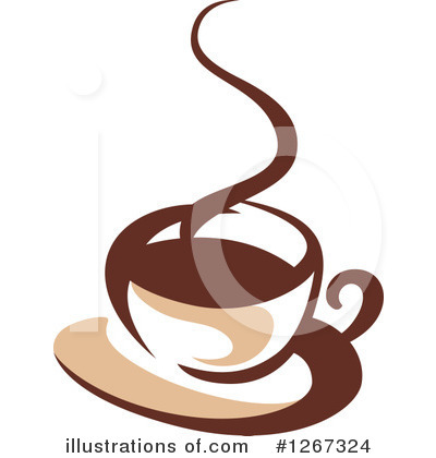 Royalty-Free (RF) Coffee Clipart Illustration by Vector Tradition SM - Stock Sample #1267324