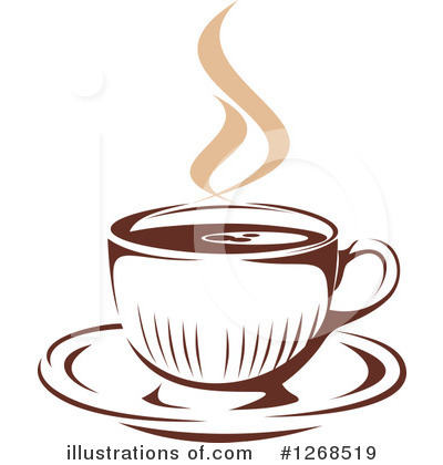Royalty-Free (RF) Coffee Clipart Illustration by Vector Tradition SM - Stock Sample #1268519